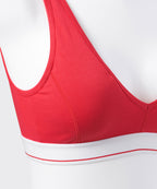 MUSINSA STANDARD WOMAN MUSINSA STANDARD WOMAN Women's Cotton Bralette [Red]