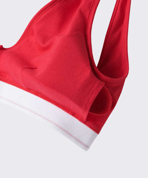 MUSINSA STANDARD WOMAN MUSINSA STANDARD WOMAN Women's Cotton Bralette [Red]