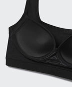 MUSINSA STANDARD WOMAN MUSINSA STANDARD WOMAN Women's Square Neck Cotton Bra Top Black