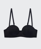 MUSINSA STANDARD WOMAN MUSINSA STANDARD WOMAN Women's Off Shoulder Wireless Bra (Black)