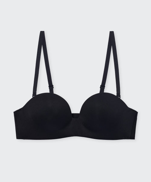MUSINSA STANDARD WOMAN MUSINSA STANDARD WOMAN Women's Off Shoulder Wireless Bra (Black)