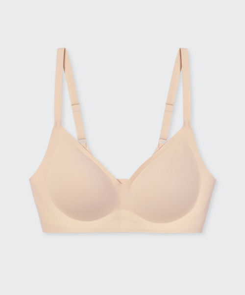 MUSINSA STANDARD WOMAN MUSINSA STANDARD WOMAN Women's Seamless Light Volume Bra [Light Beige]