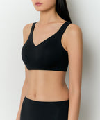 MUSINSA STANDARD WOMAN MUSINSA STANDARD WOMAN Women's Comfort Seamless Bra [Black] - Size
