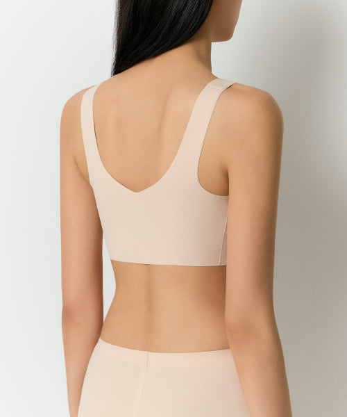 MUSINSA STANDARD WOMAN MUSINSA STANDARD WOMAN Women's Comfort Seamless Bra Light Beige