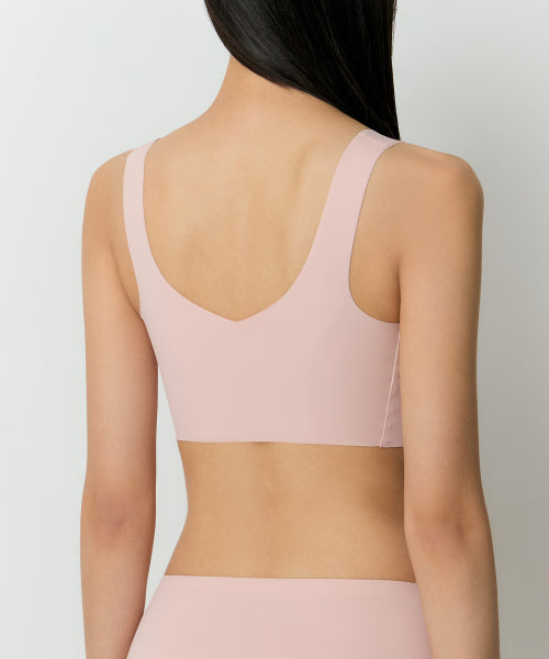 MUSINSA STANDARD WOMAN MUSINSA STANDARD WOMAN Women's Comfort Seamless Bra (Pink)