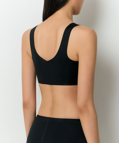 MUSINSA STANDARD WOMAN MUSINSA STANDARD WOMAN Women's Comfort Seamless Bra [Black] Size M