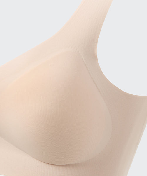 MUSINSA STANDARD WOMAN MUSINSA STANDARD WOMAN Women's Comfort Seamless Bra Light Beige