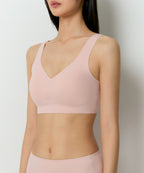 MUSINSA STANDARD WOMAN MUSINSA STANDARD WOMAN Women's Comfort Seamless Bra (Pink)
