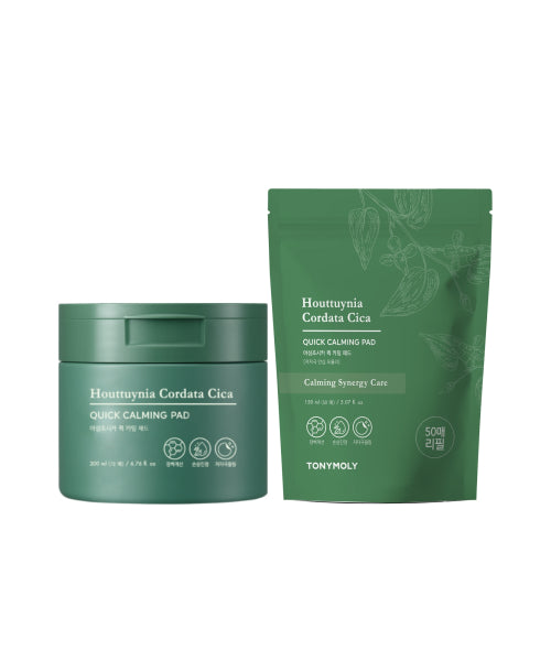 TONYMOLY TONYMOLY Eoseong Chosica Quick Calming Pads 70 sheets + Refill Pack 50 sheets