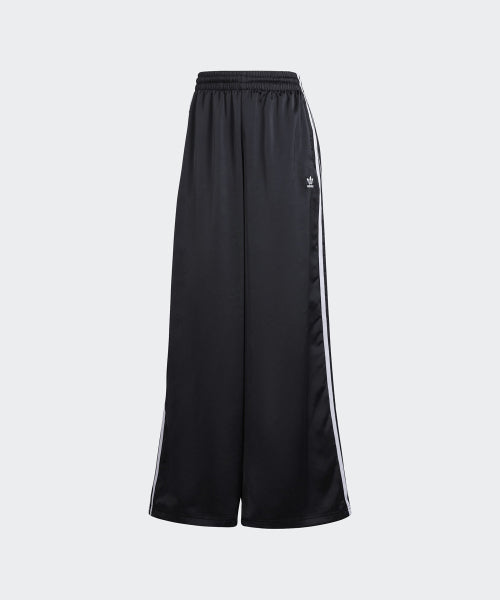 ADIDAS ADIDAS Satin Wide Leg Track Pants - Size