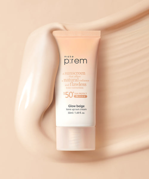 MAKEPREM MAKEPREM Glow Beige Tone-Up Sun Cream SPF 50+