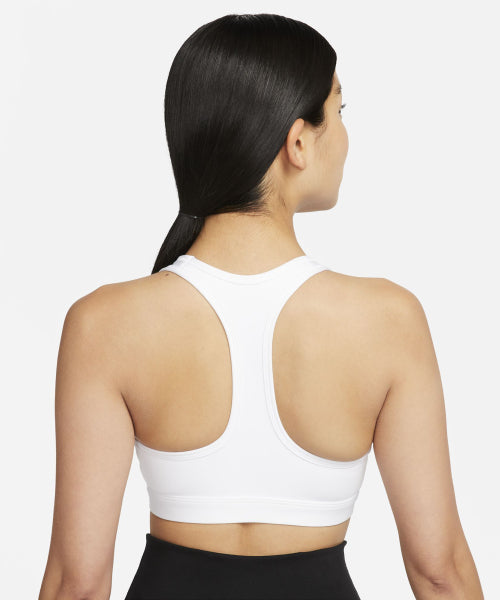 NIKE NIKE Swoosh Medium Support Pad Sports Bra W - White