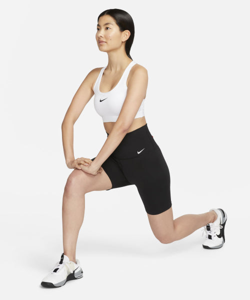 NIKE NIKE Swoosh Medium Support Pad Sports Bra W - White