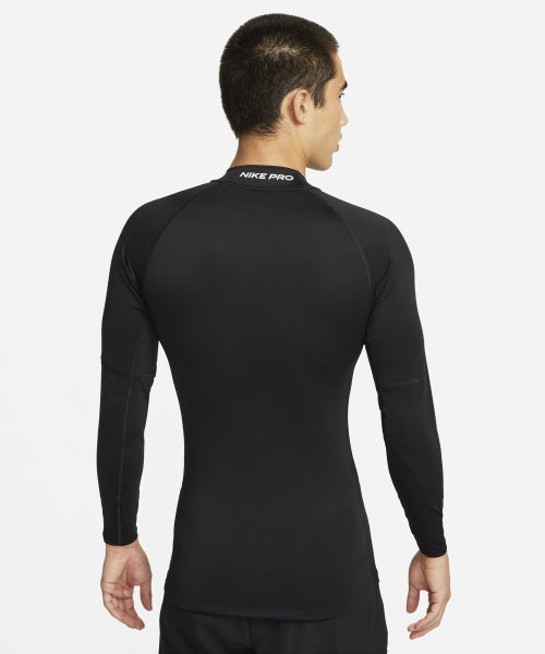 NIKE NIKE Pro Dri Fit Fitness Mock Neck Long Sleeve Top M