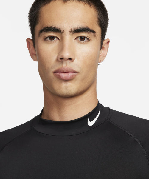 NIKE NIKE Pro Dri Fit Fitness Mock Neck Long Sleeve Top M
