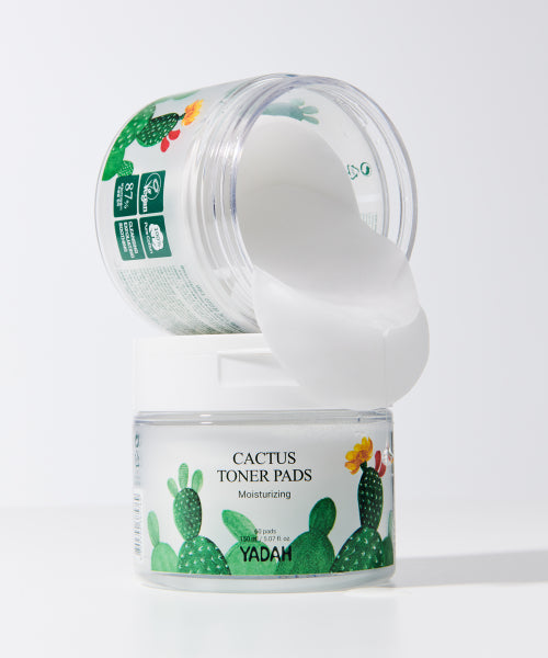 YADAH Cactus Vegan Toner Pads 60 sheets