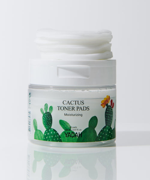 YADAH Cactus Vegan Toner Pads 60 sheets