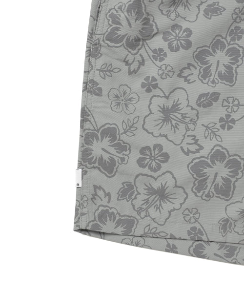 THISISNEVERTHAT THISISNEVERTHAT Big Logo Nylon Shorts Grey