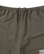 THISISNEVERTHAT THISISNEVERTHAT Big Logo Nylon Shorts Brown