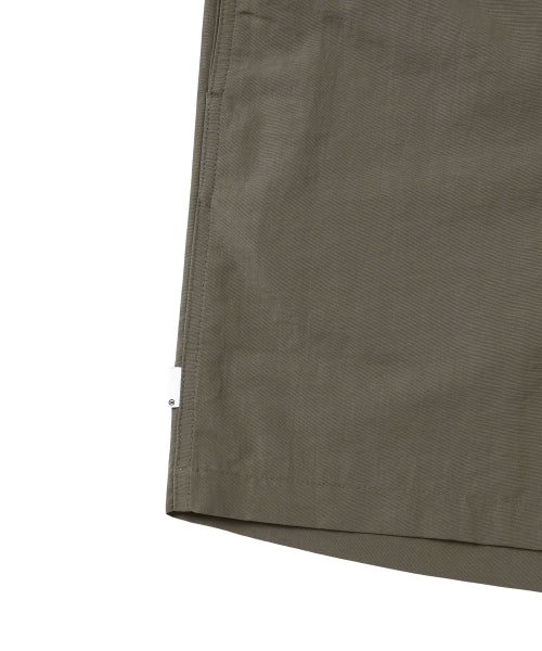 THISISNEVERTHAT THISISNEVERTHAT Big Logo Nylon Shorts Brown