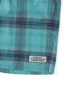 THISISNEVERTHAT THISISNEVERTHAT Belted Check Short Green