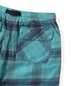 THISISNEVERTHAT THISISNEVERTHAT Belted Check Short Green