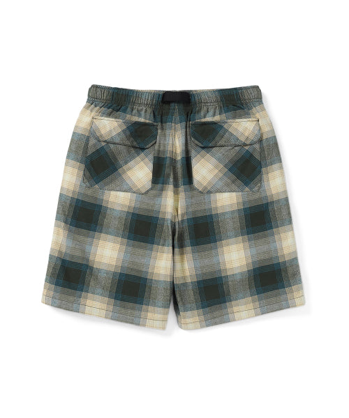 THISISNEVERTHAT THISISNEVERTHAT Belted Check Short Pants