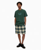 THISISNEVERTHAT THISISNEVERTHAT Belted Check Short Pants