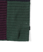 THISISNEVERTHAT THISISNEVERTHAT Block Crochet Knit T-Shirt Navy