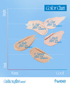 fwee fwee Pu Cushion Glass Natural (5 Colors)