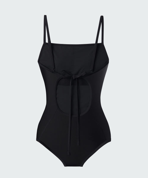 MUSINSA STANDARD WOMAN MUSINSA STANDARD WOMAN Women's One-Piece Swimsuit (Black)