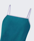 MUSINSA STANDARD WOMAN MUSINSA STANDARD WOMAN Women's back string one-piece swimsuit (teal blue)