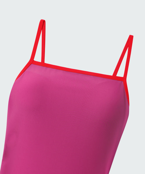 MUSINSA STANDARD WOMAN MUSINSA STANDARD WOMAN One-Piece Swimsuit Magenta