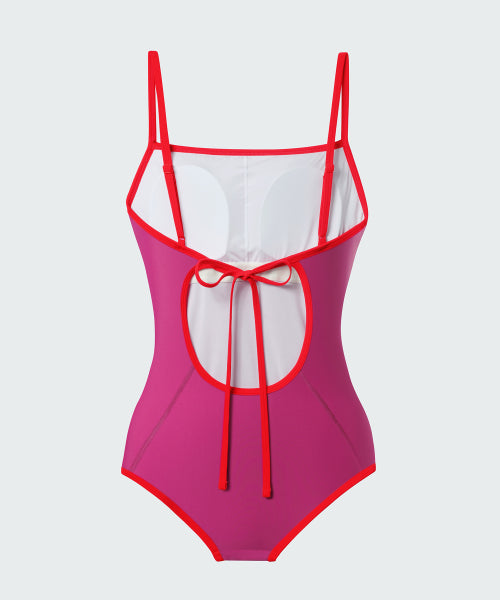 MUSINSA STANDARD WOMAN MUSINSA STANDARD WOMAN One-Piece Swimsuit Magenta