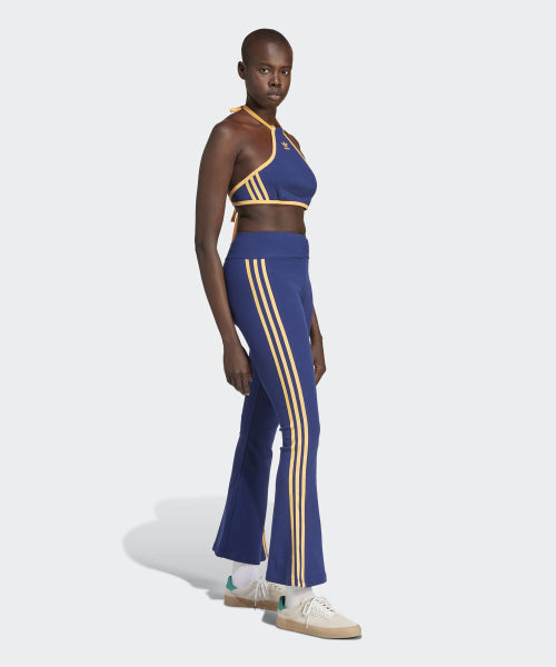 ADIDAS ADIDAS T-Shirt Rib Neck Top - Blue