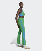 ADIDAS ADIDAS T-Shirt Rib Neck Top - Green