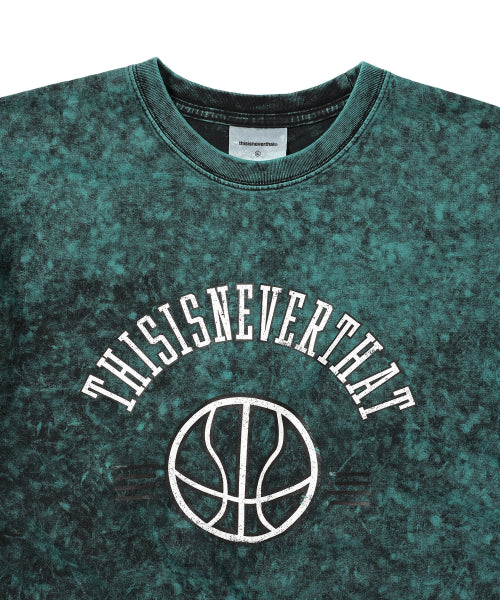 THISISNEVERTHAT THISISNEVERTHAT Faded Basketball Tee Green