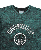 THISISNEVERTHAT THISISNEVERTHAT Faded Basketball Tee Green