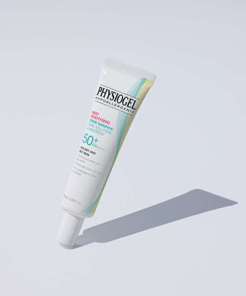 Physiogel Red Soothing Cica Balance Pore Solution Sunscreen 30ml