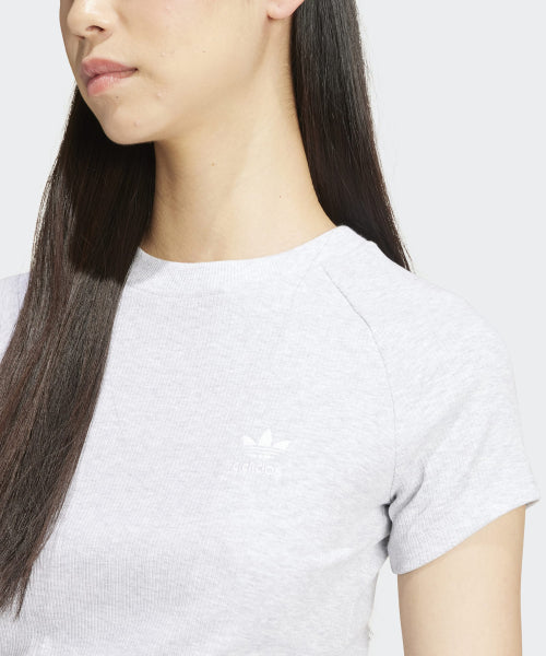 ADIDAS ADIDAS Tape Waistband Tee - Melange