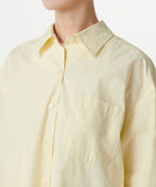MUSINSA STANDARD WOMAN MUSINSA STANDARD WOMAN Women's Oversized Washed Poplin Shirt [Lemon]