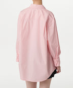 MUSINSA STANDARD WOMAN MUSINSA STANDARD WOMAN Women's Oversized Washed Poplin Shirt (Pink)