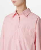 MUSINSA STANDARD WOMAN MUSINSA STANDARD WOMAN Women's Oversized Washed Poplin Shirt (Pink)