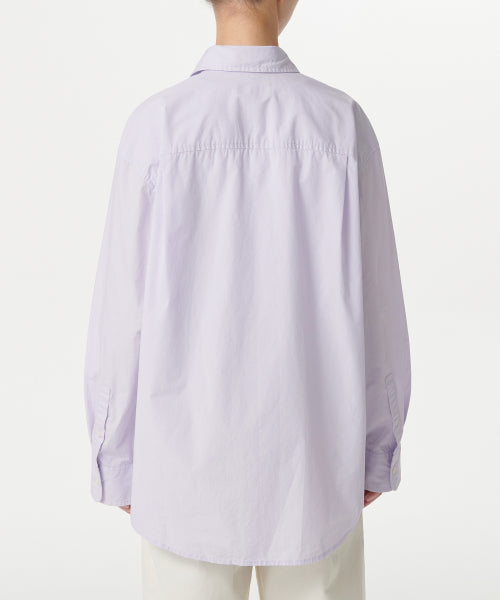 MUSINSA STANDARD WOMAN MUSINSA STANDARD WOMAN Women's Oversized Washed Poplin Shirt (Size)