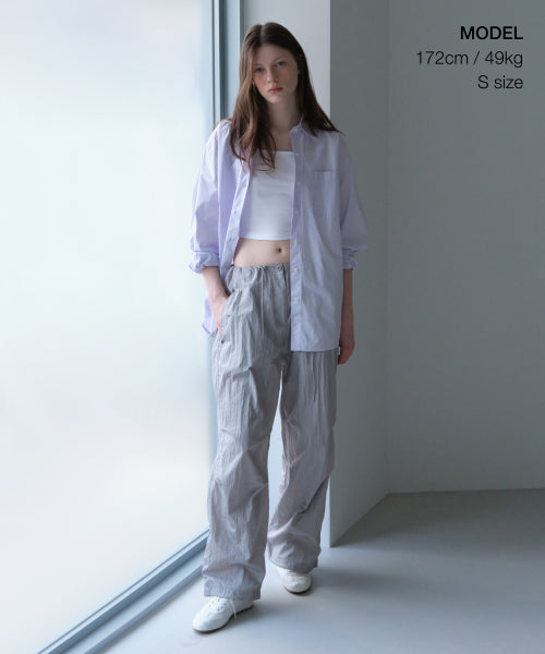 MUSINSA STANDARD WOMAN MUSINSA STANDARD WOMAN Women's Oversized Washed Poplin Shirt (Size)