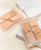 LUNA LUNA Concealer Blender Palette + Dual Brush Set