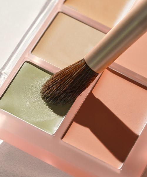 LUNA LUNA Concealer Blender Palette + Dual Brush Set