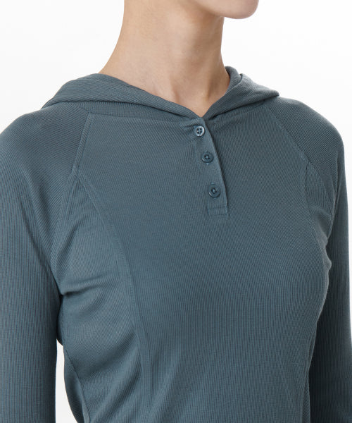 MUSINSA STANDARD WOMAN MUSINSA STANDARD WOMAN Women's Hoodie Peacock Blue