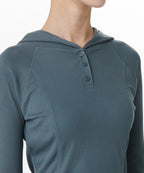 MUSINSA STANDARD WOMAN MUSINSA STANDARD WOMAN Women's Hoodie Peacock Blue