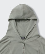 MUSINSA STANDARD WOMAN MUSINSA STANDARD WOMAN Women's Hoodie Khaki Gray